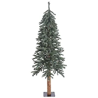 5ft. Unlit Natural Bark Alpine Artificial Christmas Tree