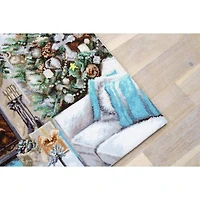 Luca-S Christmas Interior Counted Cross Stitch Kit