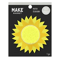 Iron-On & Adhesive Sun Embroidered Patch by Make Market®