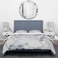 Designart 'Light and Shadow II' Geometric Bedding Set