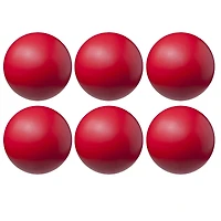 Champion Sports 4" High Density Coated Foam Ball, 6ct.