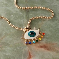 Rainbow Evil Eye Pendant by Bead Landing™