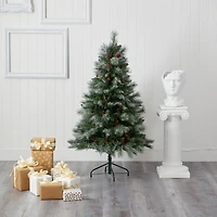 5ft. Unlit French Alps Mountain Pine Artificial Christmas Tree
