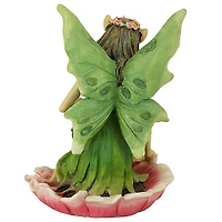 Design Toscano 9" Green Fairy of Acorn Hollow Statue