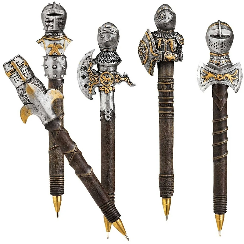 Knights of the Realm Battle Armor Pen Collection Set