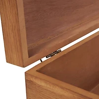 Brown & Cream Wooden Geometric Box Set