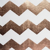 Polyester Chevron Trapezoid Bin