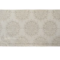 DII® 72'' Winter Sparkle Jacquard Table Runner