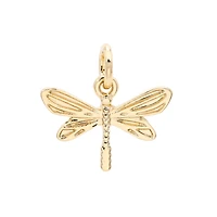 14K Gold Plated Dragonfly Charm by Bead Landing™
