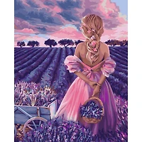 Crafting Spark Lavender Heaven Painting by Numbers Kit