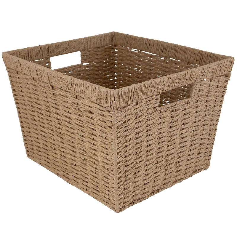 Simplify Small Dutch Weave Storage Basket