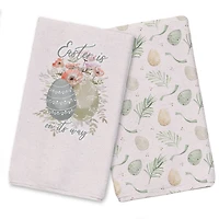 Easter Towel Set 4 Tea Towel - Set of 2