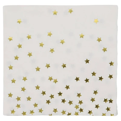 Gold Star Lunch Napkins, 20ct. by Celebrate It™