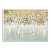 Stupell Industries Abstract Gold Tree Landscape Wall Art Plaque