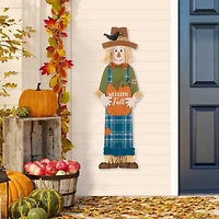 Glitzhome® 48" Fall Wooden Scarecrow Yard Stake
