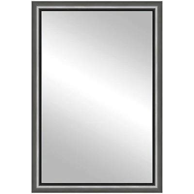 Timeless Frames® Cleo Pewter 24" x 37" Framed Mirror