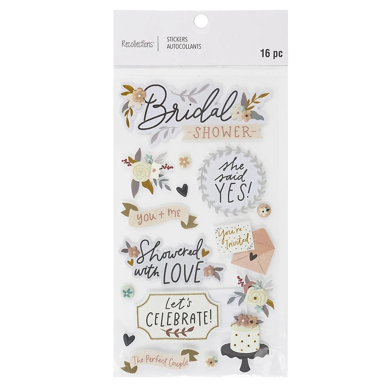 Wedding Shower Stickers by Recollections™
