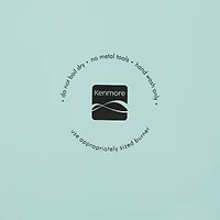 Kenmore® 16qt. Blue Stainless Steel Pot with Steamer Insert and Glass Lid