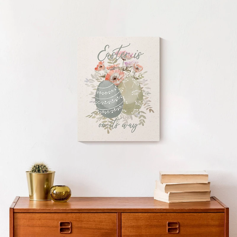 Easter On Its Way 1 11" x 14" Canvas Wall Art