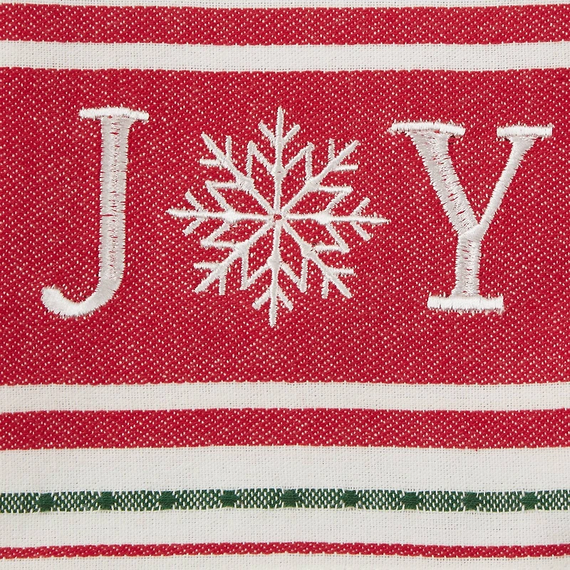 DII® Assorted Joy Snowflake Dishtowel Set