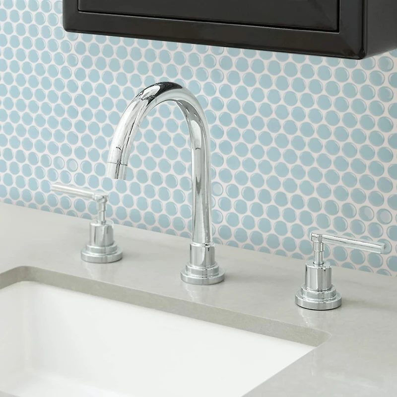InHome Penny Tile Peel & Stick Backsplash Tiles
