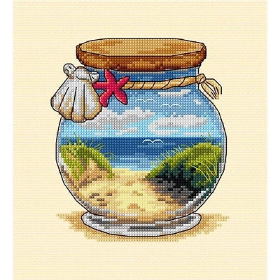 Orchidea Vacation Memories Sea & Beach Complete Counted Cross Stitch Kit