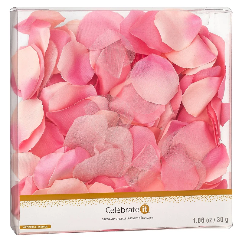 12 Pack: Occasions Pink Decorative Rose Petals by Celebrate It™