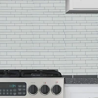 Simplify Peel & Stick White Wall Tile Pack