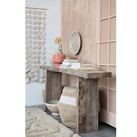 Hello Honey® 58" Natural Handmade Cotton Fabric Wall Hanging