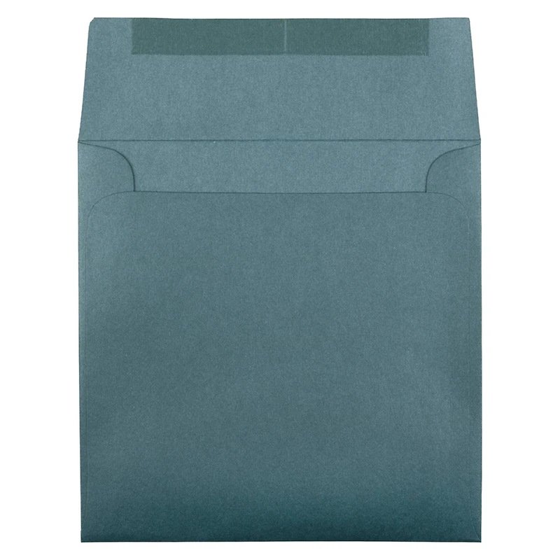 JAM Paper 6.5 Malachite Stardream Square Metallic Invitation Envelopes 25ct.
