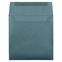 JAM Paper 6.5 Malachite Stardream Square Metallic Invitation Envelopes 25ct.