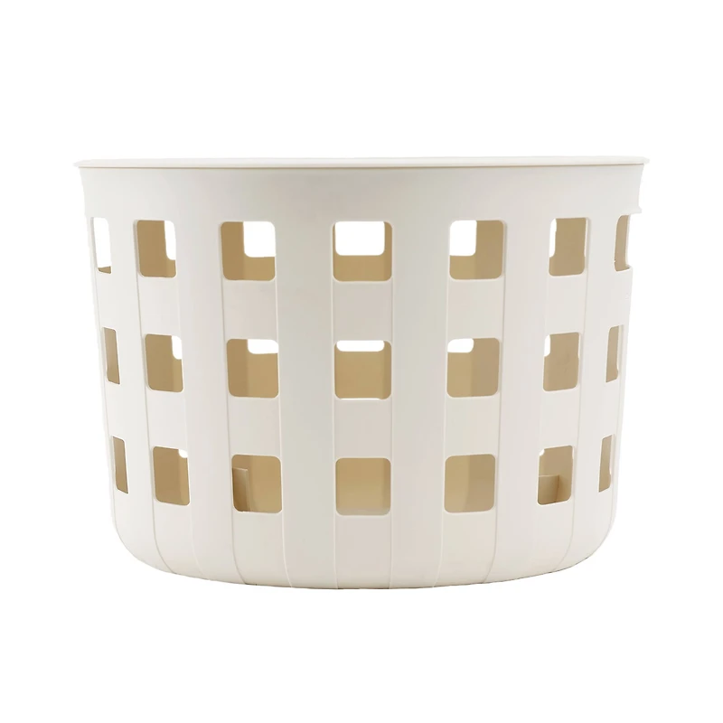 Ezy Storage Aura 14.8qt. Round Lidded Basket