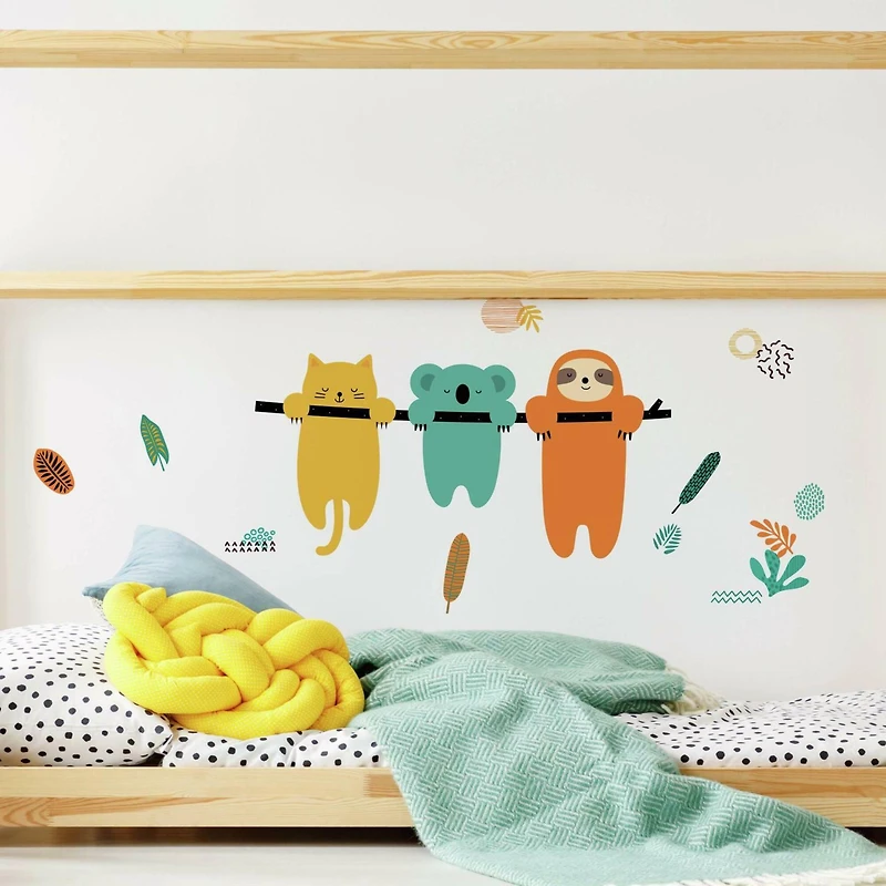 RoomMates Koala & Sloth Peel & Stick Wall Decals