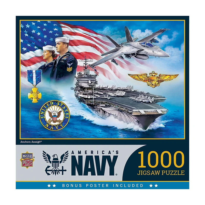 America's Navy - Anchors Aweigh: 1000 Pcs