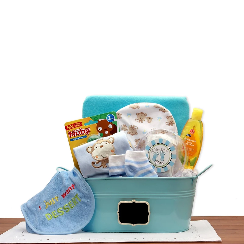 Baby Boy Basics Gift Pail