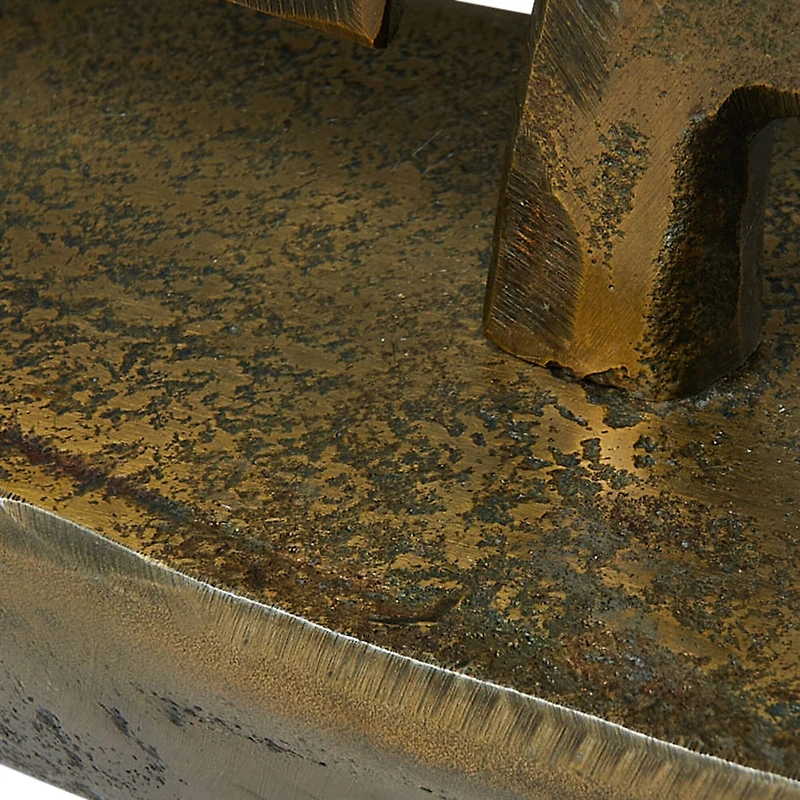 Hello Honey® 19" Antique Brass Decorative Aluminum Sail Boat