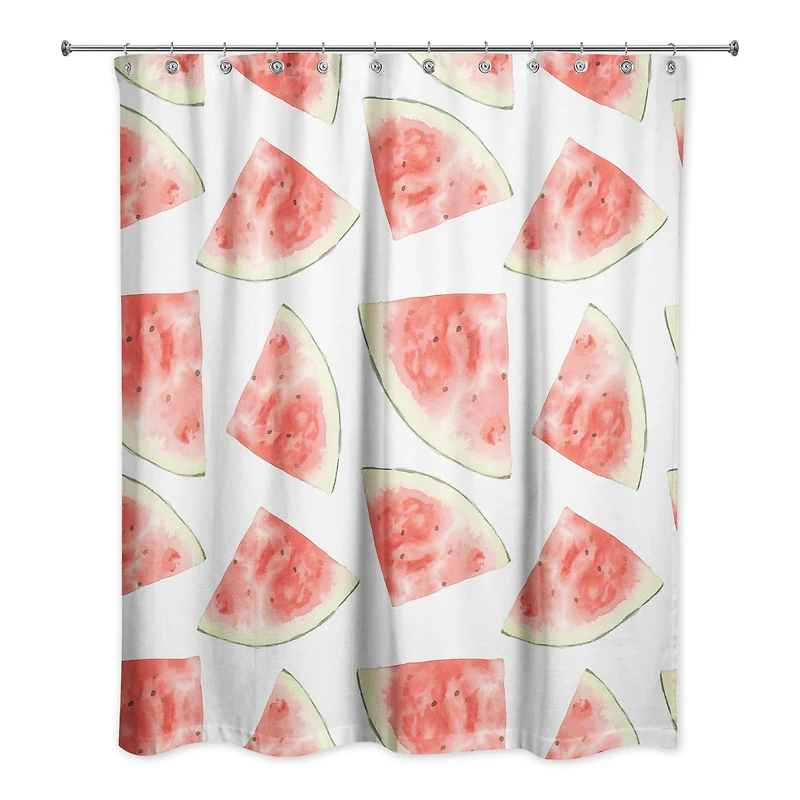 Watermelon Pattern 71" x 74" Shower Curtain