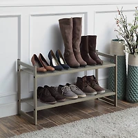 SunnyPoint 2-Tier Mesh Storage Rack