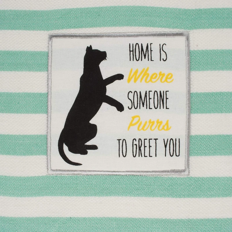 DII® Cats Meow Embellished Dishtowel Set