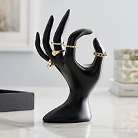 12 Pack: Black Hand Form Display by Bead Landing™