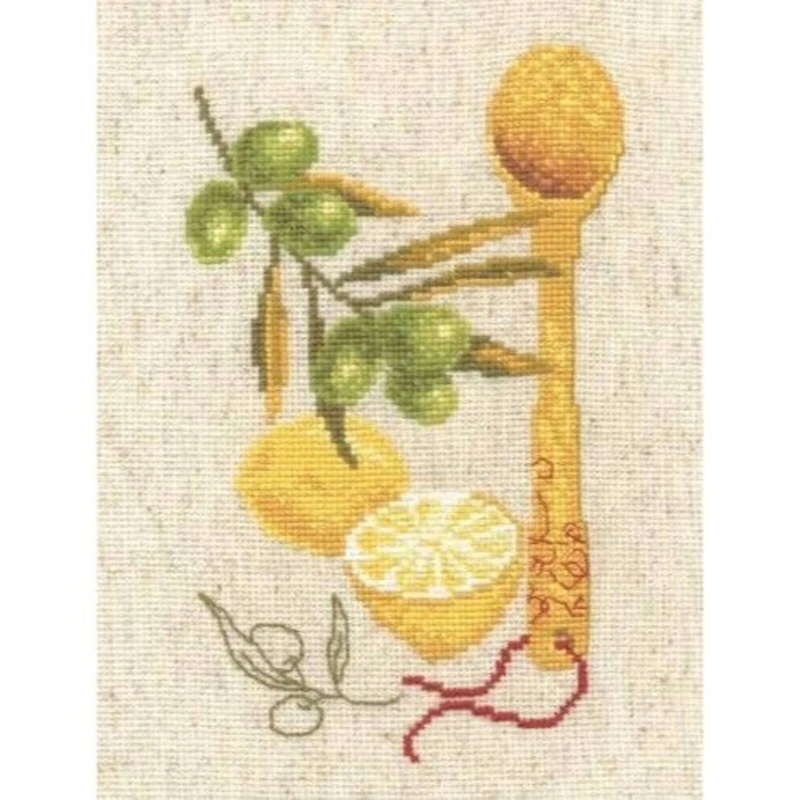 Oven Kitchen Miniatures 3 Cross Stitch Kit