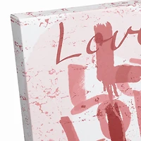 Love Graffiti Canvas Wall Art
