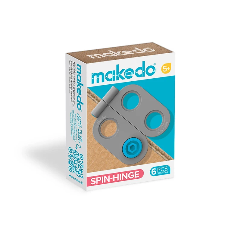 Makedo Spin-Hinges, 6ct.