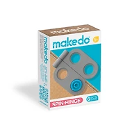 Makedo Spin-Hinges, 6ct.