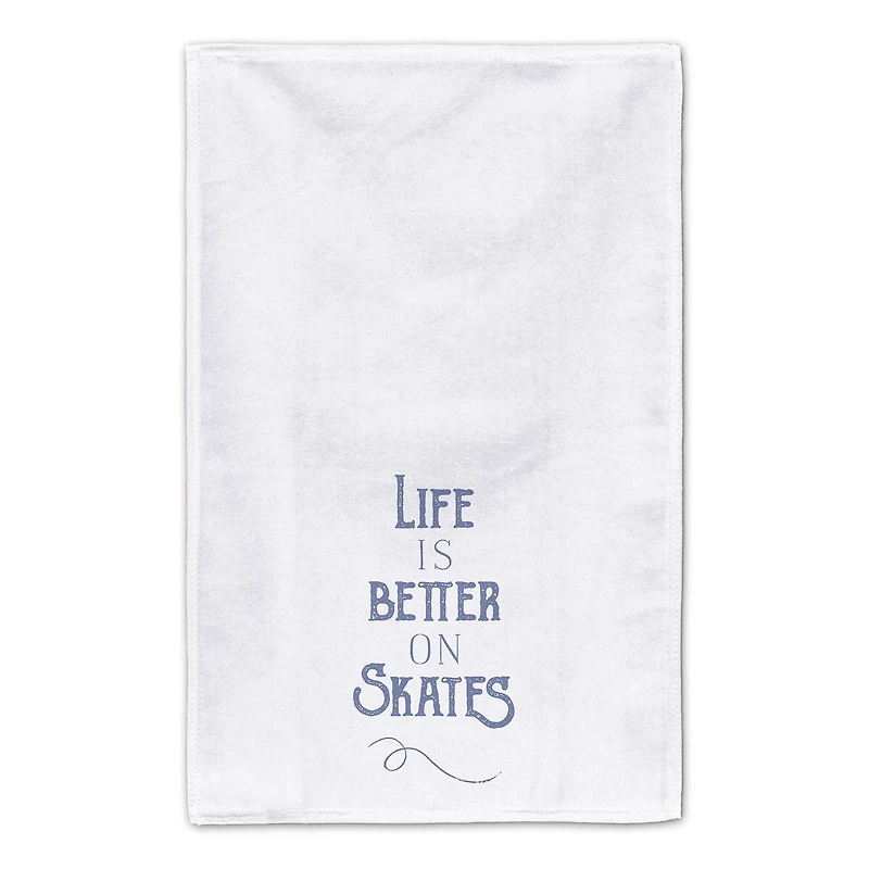 Life On Skates Tea Towels - Set of 2