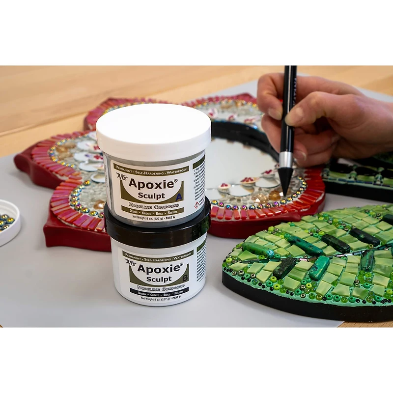 Aves® Apoxie® Sculpt Stained Glass Modeling Compound Kit
