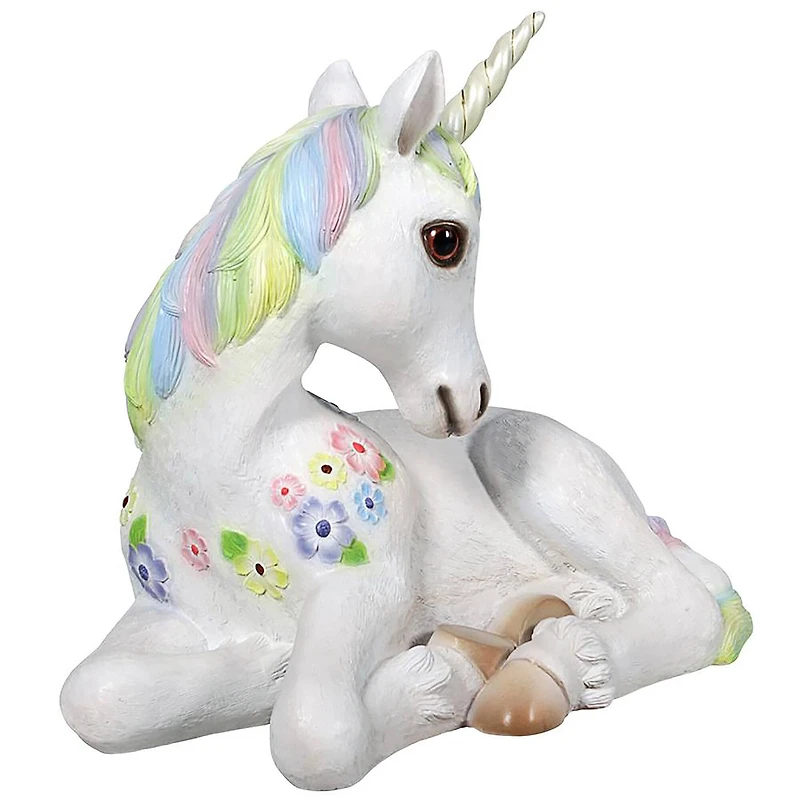 Design Toscano 2.2ft. Sparkle the Mystical Magical Resting Unicorn Statue