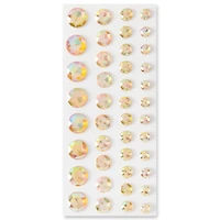 Adhesive Backed Iridescent Rhinestones by Recollections