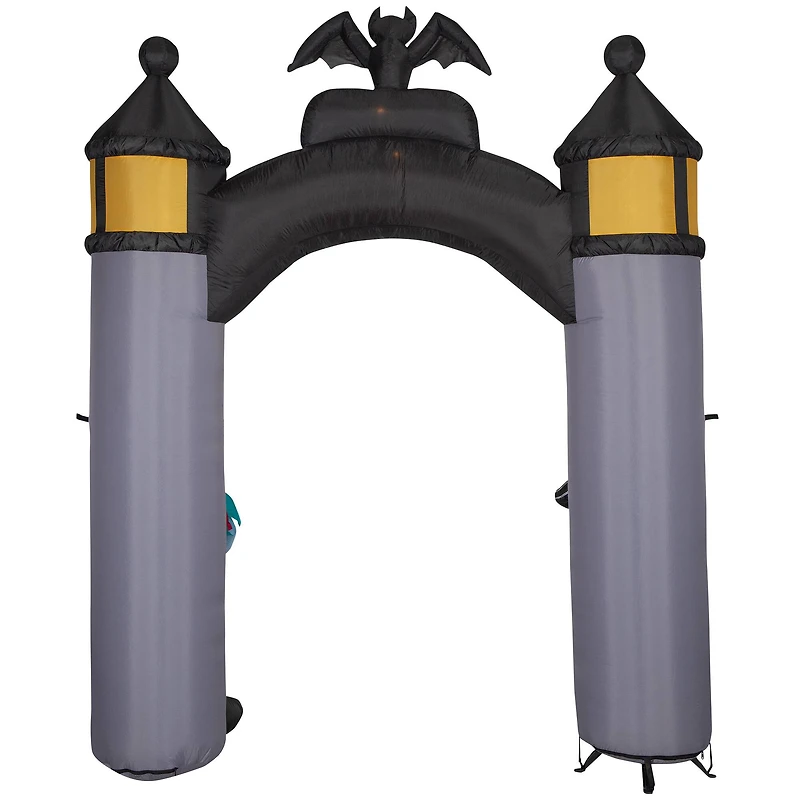 8.5ft. Airblown® Inflatable Nightmare Before Christmas Welcome to Halloween Town Archway