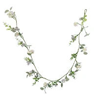 5ft. Purple Hydrangea Coiled Garland by Ashland®